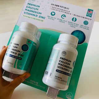 서울약사신협 네이처픽_칼슘마그네슘비타민D_1,305mg x 120캡슐 — 5점을 준 리뷰어가 2021년 9월 올린 사용 사진