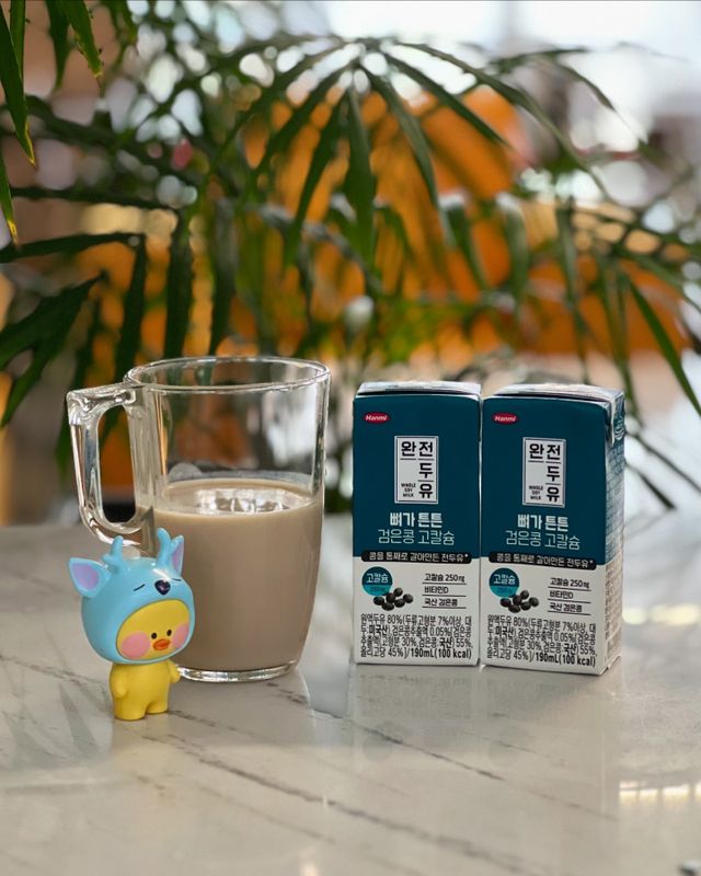 [한미] 완전두유 뼈가튼튼 검은콩 고칼슘 리뷰 사진
