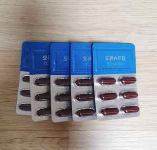 뉴트리션팩토리 비타프렙 오큐슈프림 루테인 오메가3 1050mg — 5점을 준 리뷰어가 2021년 7월 올린 사용 사진