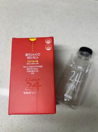 클린24시간 레드박스 1BOX(5포) + 전용보틀(500ml) — 5점을 준 리뷰어가 2024년 3월 올린 사용 사진