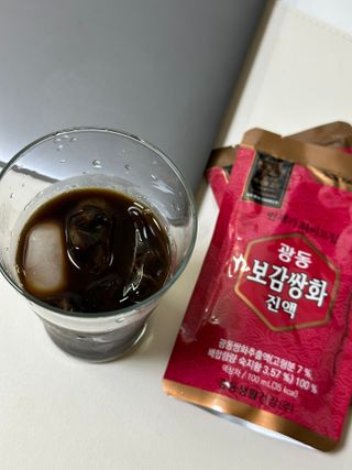 광동생활건강 [광동]진하고 깊은 풍미, 광동 보감쌍화진액 100mL * 18포 — 5점을 준 리뷰어가 2024년 9월 올린 사용 사진