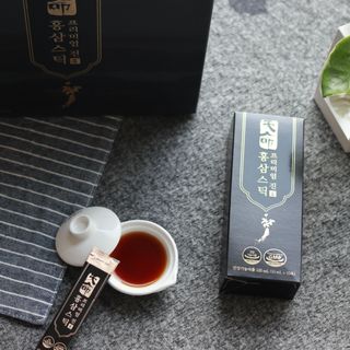 헬스업_천명진프리미엄홍삼스틱_10ml x 30포 — 5점을 준 리뷰어가 2021년 1월 올린 사용 사진