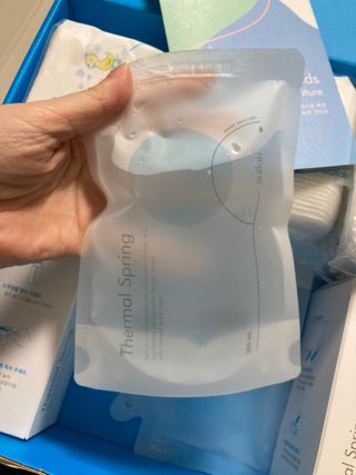 설랩수앤슈, 직접 만들어 쓰는 아기 물티슈 — 5점을 준 리뷰어가 2021년 11월 올린 사용 사진