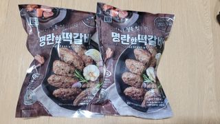 한성기업 명란한 떡갈비 — 5점을 준 리뷰어가 2021년 10월 올린 사용 사진