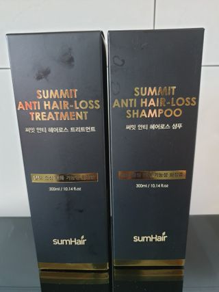 썸헤어 / SUMHAIR 썸헤어  써밋 안티 헤어로스 샴푸+트리트먼트 — 5점을 준 리뷰어가 2021년 5월 올린 사용 사진