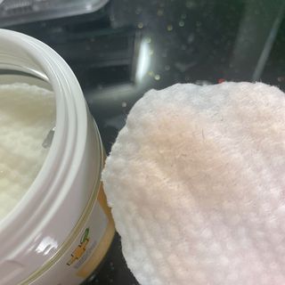 랑벨 비타 에너지 잡티 앰플 패드 65매 (투명하고 밝은 얼굴 광채패드) — 4.5점을 준 리뷰어가 2022년 6월 올린 사용 사진