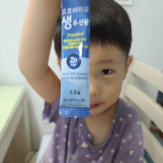 서울약사신협_프로바이오 생유산균 2.5g 160포 — 5점을 준 리뷰어가 2021년 7월 올린 사용 사진