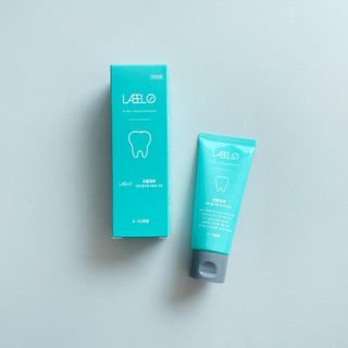치과에서 쓰는 치약 _ 라벨제로 저불소 꼬마, 키즈, 유아, 베이비, 주니어 안전한 어린이치약 — 5점을 준 리뷰어가 2023년 4월 올린 사용 사진