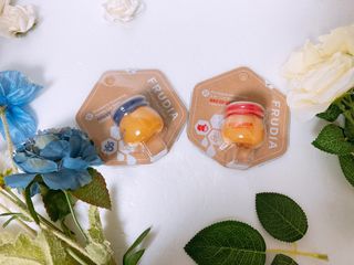 [후르디아] 올리브영 꿀과즙 립밤 2종 (블루베리/석류) — 5점을 준 리뷰어가 2022년 11월 올린 사용 사진