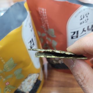 더빈트 와삭바삭 김스낵 — 4점을 준 리뷰어가 2023년 2월 올린 사용 사진