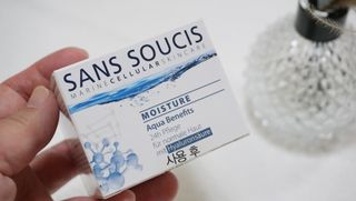 산수시 아쿠아 베네핏 24h 수부지 물광 속건조 수분크림 50ml — 5점을 준 리뷰어가 2021년 7월 올린 사용 사진
