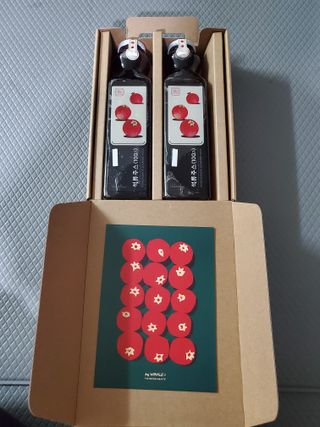 [바이윙클] 페르시아 유기농 석류 착즙주스 750ml 2병 + 선물박스 세트 — 5점을 준 리뷰어가 2022년 3월 올린 사용 사진