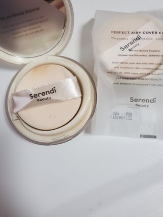 세렌디뷰티 퍼펙트 에어리 커버 쿠션 — 5점을 준 리뷰어가 2021년 6월 올린 사용 사진