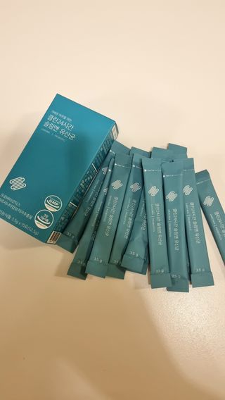 클린24시간 슬림앤유산균 1박스 (3.5g X 15포) — 5점을 준 리뷰어가 2022년 11월 올린 사용 사진