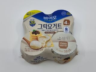 매일바이오 그릭요거트 오리지널 플레인 4개, 로스터리 커피믹스 4개 — 5점을 준 리뷰어가 2021년 12월 올린 사용 사진