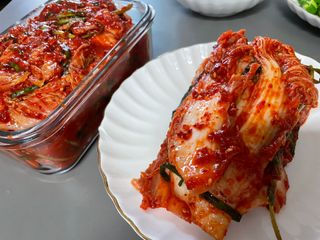 셰프애찬 알배기 겉절이 김치 1kg — 5점을 준 리뷰어가 2022년 9월 올린 사용 사진