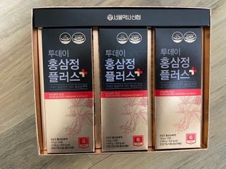 서울약사신협_투데이홍삼정플러스스틱_10g x 30포 — 5점을 준 리뷰어가 2021년 1월 올린 사용 사진