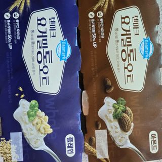 프리 [2종 패키지]덴마크 요거밀 통오트 요거트(플레인/아몬드) — 5점을 준 리뷰어가 2025년 8월 올린 사용 사진