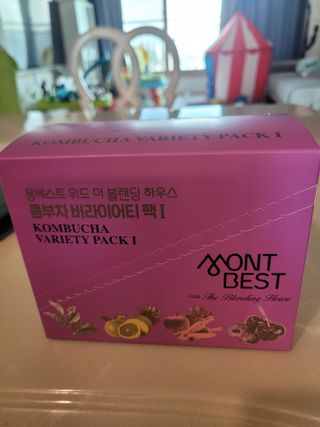 [몽베스트] 위드더 블랜딩 하우스 콤부차 _ 버라이어티팩 — 5점을 준 리뷰어가 2024년 1월 올린 사용 사진
