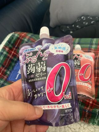 ORIHIRO 오리히로 곤약젤리 제로칼로리 130g 4종 4팩(맛별로 1팩씩) — 5점을 준 리뷰어가 2022년 12월 올린 사용 사진