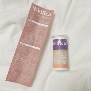 웰리카 더블유 100억 유산균 — 4.5점을 준 리뷰어가 2021년 1월 올린 사용 사진