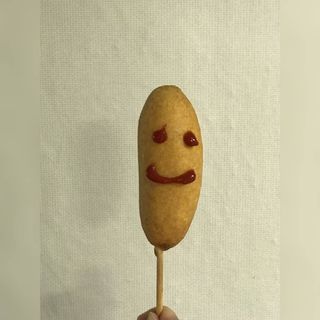 오마뎅 한우핫도그 — 5점을 준 리뷰어가 2021년 5월 올린 사용 사진