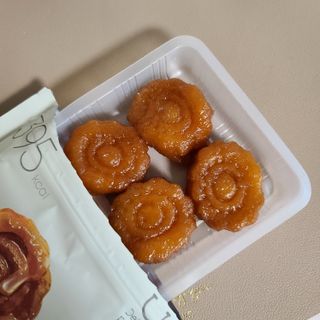올리브영 딜라이트 프로젝트 벌꿀약과 — 5점을 준 리뷰어가 2022년 10월 올린 사용 사진
