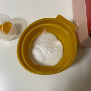 메디필 레드 락토 콜라겐 모델링 팩 — 3점을 준 리뷰어가 2021년 3월 올린 사용 사진