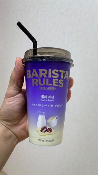 바리스타룰스 돌체 라떼 — 5점을 준 리뷰어가 2023년 4월 올린 사용 사진