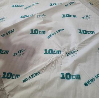 아베크 펫 와이드 프리미엄 대형 애견 강아지 배변 패드 30매 1팩 80g — 5점을 준 리뷰어가 2021년 7월 올린 사용 사진