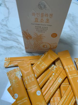[생활속미] 브로멜라인 파인콜라겐효소초 1박스 3gX30개입 — 5점을 준 리뷰어가 2021년 8월 올린 사용 사진
