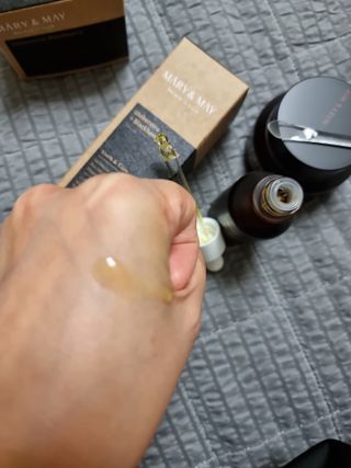 마리엔메이  이데베논 블랙베리 보습 크림 + 세럼 — 5점을 준 리뷰어가 2021년 10월 올린 사용 사진