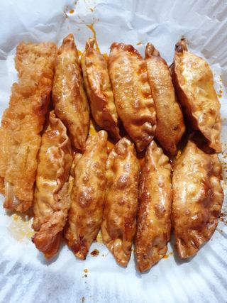 한만두 진한 해물맛 짬뽕만두 1kg — 4점을 준 리뷰어가 2021년 4월 올린 사용 사진