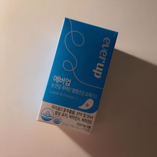 [몸엔용] 에버업 멀티비타민&미네랄, 눈건강 루테인 혈행건강 오메가3, 면역 프로바이오틱스 3종 택1 — 5점을 준 리뷰어가 2022년 4월 올린 사용 사진