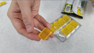 마요라 히말라야 솔트 캔디 2종-페퍼민트 맛, 라임민트 맛 — 4.5점을 준 리뷰어가 2022년 12월 올린 사용 사진