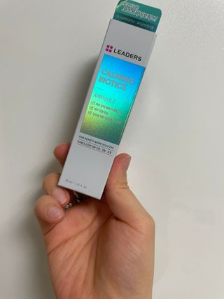 리더스코스메틱 카밍 바이오틱스 앰플 — 5점을 준 리뷰어가 2021년 2월 올린 사용 사진