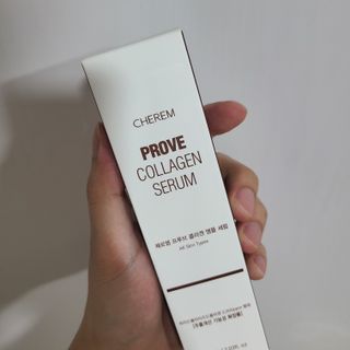 체르엠  프루브 콜라겐 앰플세럼 60ml 1병 — 4점을 준 리뷰어가 2022년 4월 올린 사용 사진