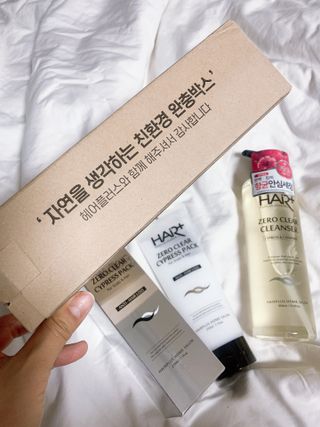 헤어플러스 제로클리어 샴푸 500ml, 두피팩 210ml 2종SET — 5점을 준 리뷰어가 2021년 3월 올린 사용 사진