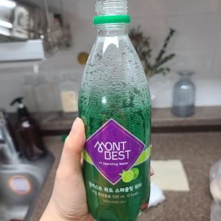 몽베스트 Montbest with Sparkling water Lime20병 — 5점을 준 리뷰어가 2022년 12월 올린 사용 사진
