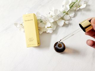 스킨큐어 산다화 비타민c 화이트닝 에센스 30ml — 5점을 준 리뷰어가 2023년 8월 올린 사용 사진