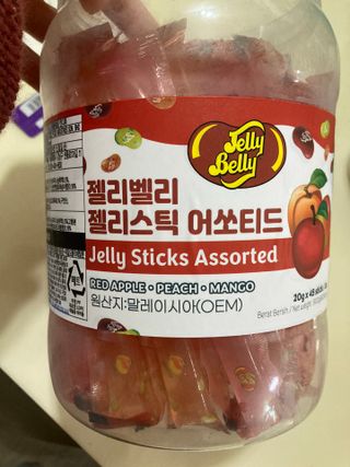 젤리벨리 젤리스틱 어쏘티드 900g — 5점을 준 리뷰어가 2022년 10월 올린 사용 사진