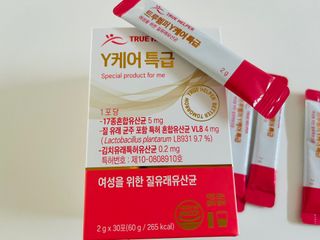 트루헬퍼 Y케어 특급 여성 질 유래 유산균 프로바이오틱스 1박스 — 5점을 준 리뷰어가 2023년 4월 올린 사용 사진