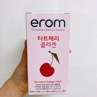 이롬 erom 타트체리 콜라겐 — 5점을 준 리뷰어가 2021년 4월 올린 사용 사진