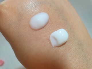 화이트리 채움 베리어 로션, 베리어 크림 세트 — 4점을 준 리뷰어가 2021년 1월 올린 사용 사진