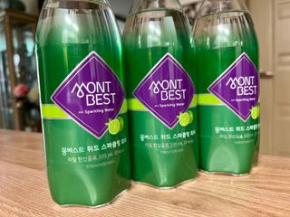 몽베스트 Montbest with Sparkling water Lime20병 — 4.5점을 준 리뷰어가 2021년 10월 올린 사용 사진