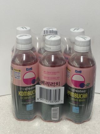 더그레잇티 콤부차 [매일유업] 더그레잇티 44kcal 콤부차 300ml *12개입 (오리지널 6개+베리리치 6개) — 4.5점을 준 리뷰어가 2023년 8월 올린 사용 사진