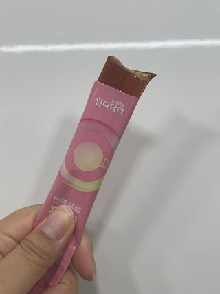 [인디닥터] 면역 생생 핑크 이뮨 젤리 — 4.5점을 준 리뷰어가 2022년 6월 올린 사용 사진