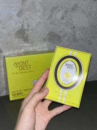 몽베스트 위드더 블랜딩 하우스 _레몬 블랙티 — 2점을 준 리뷰어가 2023년 1월 올린 사용 사진