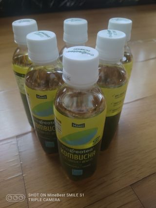 더그레잇티 콤부차 [매일유업] 더그레잇티 44kcal 콤부차 300ml *12개입 (오리지널 6개+베리리치 6개) — 5점을 준 리뷰어가 2023년 8월 올린 사용 사진
