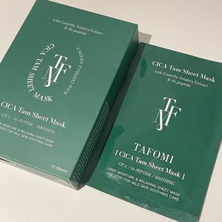 타포미 시카 탐 시트 마스크 27ml — 5점을 준 리뷰어가 2023년 1월 올린 사용 사진